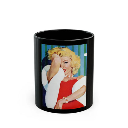 Bring Back the Bride, The Saturday Evening Post, 7 september 1957 - Black Coffee Mug-11oz-Go Mug Yourself