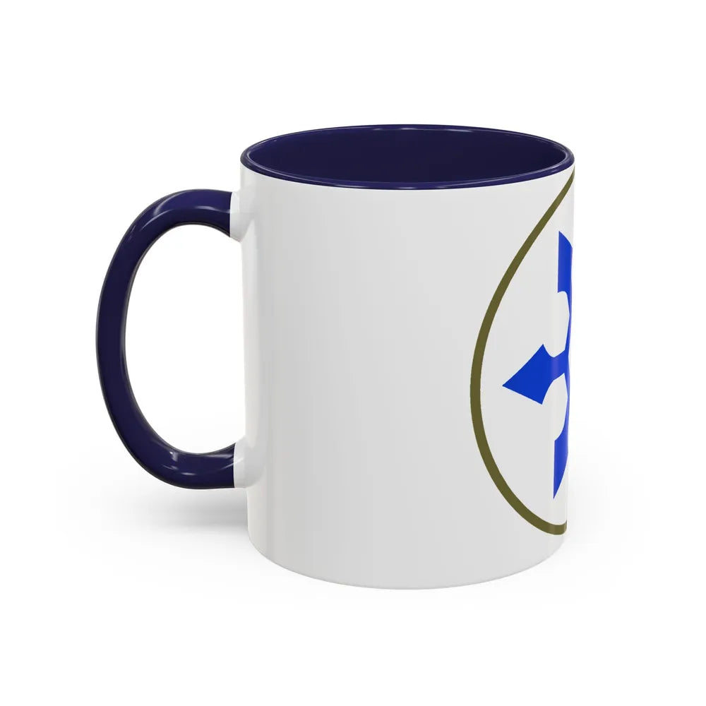 XXXIII Corps (U.S. Army) Accent Coffee Mug-Go Mug Yourself