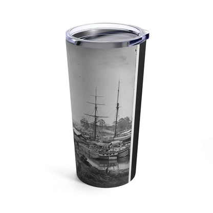 White House Landing, Va. Supply Vessels At Anchor (U.S. Civil War) Tumbler 20oz-Go Mug Yourself