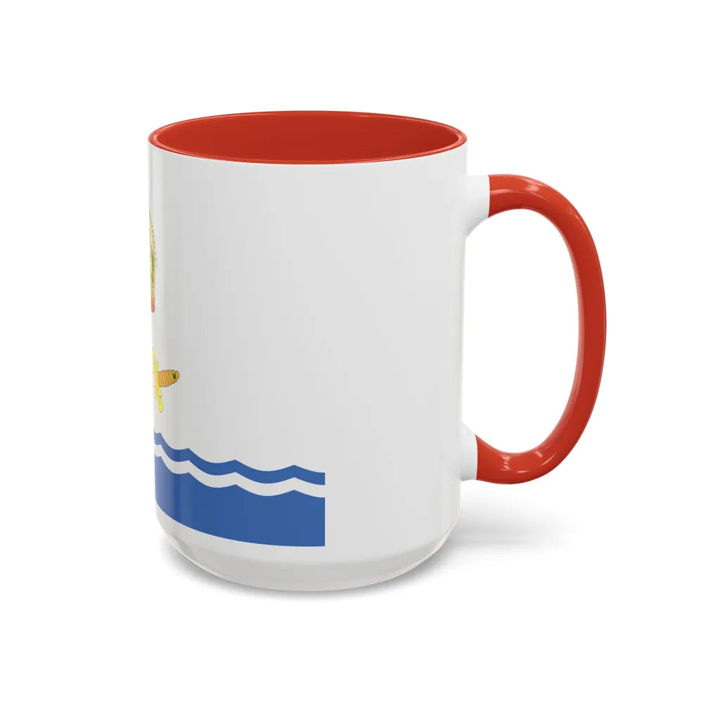 Flag of Astrakhan Russia - Accent Coffee Mug-Go Mug Yourself