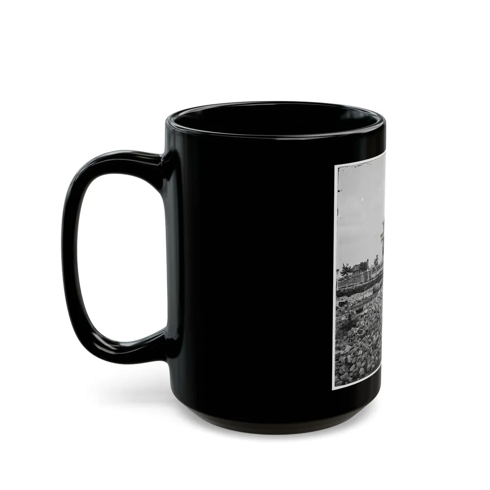 Charleston, S.C. O'connor House (180 Broad Street), In Which Union Officers Were Confined Under Fire (U.S. Civil War) Black Coffee Mug-Go Mug Yourself