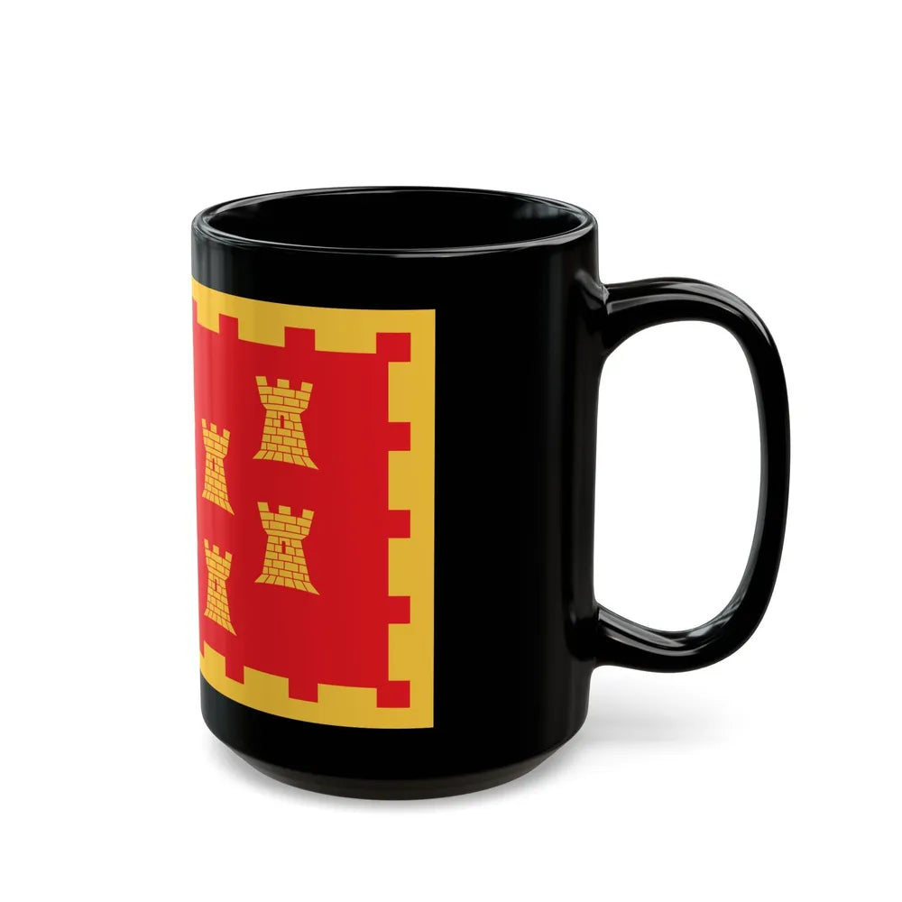 Flag of Greater Manchester UK - Black Coffee Mug-Go Mug Yourself