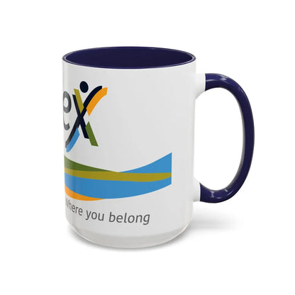 Essex Ontario Flag Canada - Accent Coffee Mug-Go Mug Yourself