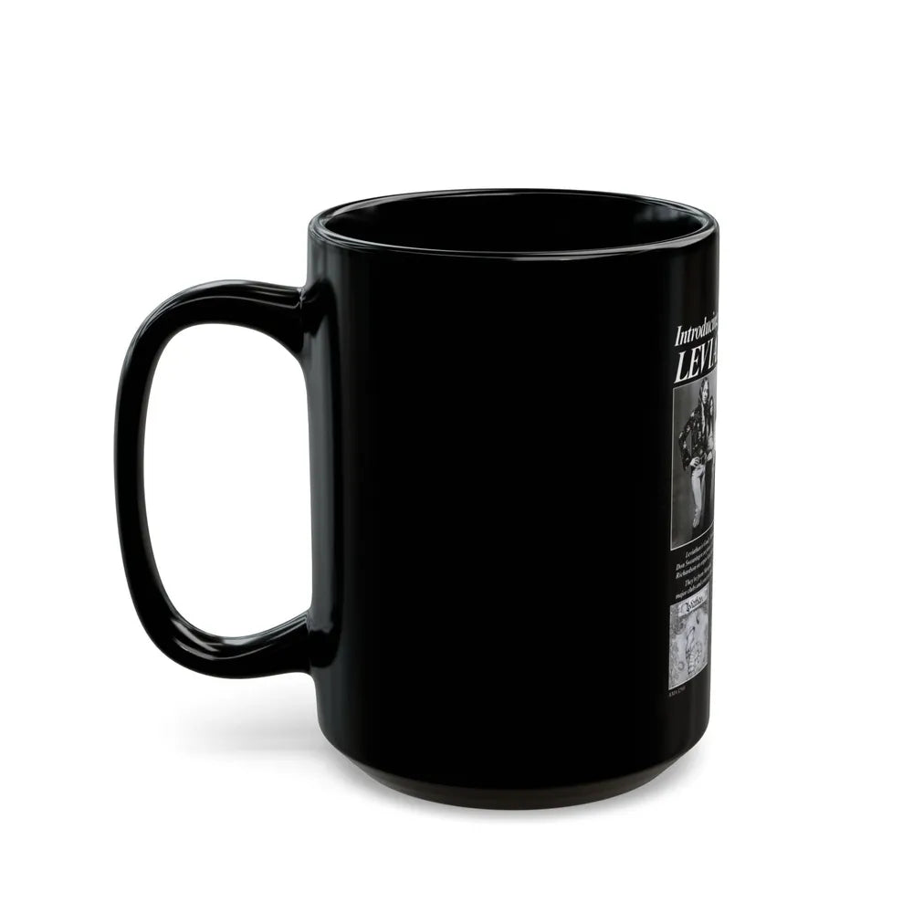 Leviathan 1974 (Music Poster) Black Coffee Mug-Go Mug Yourself