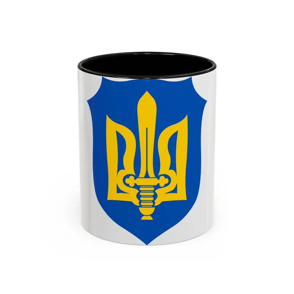 Organization of Ukrainian Nationalists - Accent Coffee Mug-11oz-Black-Go Mug Yourself