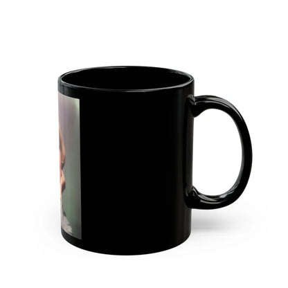 Doris Day #96 (Vintage Female Icon) Black Coffee Mug-Go Mug Yourself