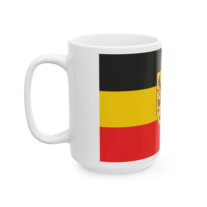 Flag of Weimar Germany - White Coffee Mug-Go Mug Yourself