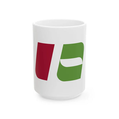 Flag of Nishinomiya Hyogo Japan - White Coffee Mug-15oz-Go Mug Yourself