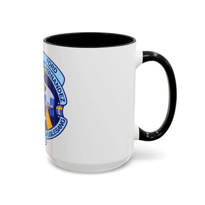 STS 128 (NASA) Accent Coffee Mug-Go Mug Yourself