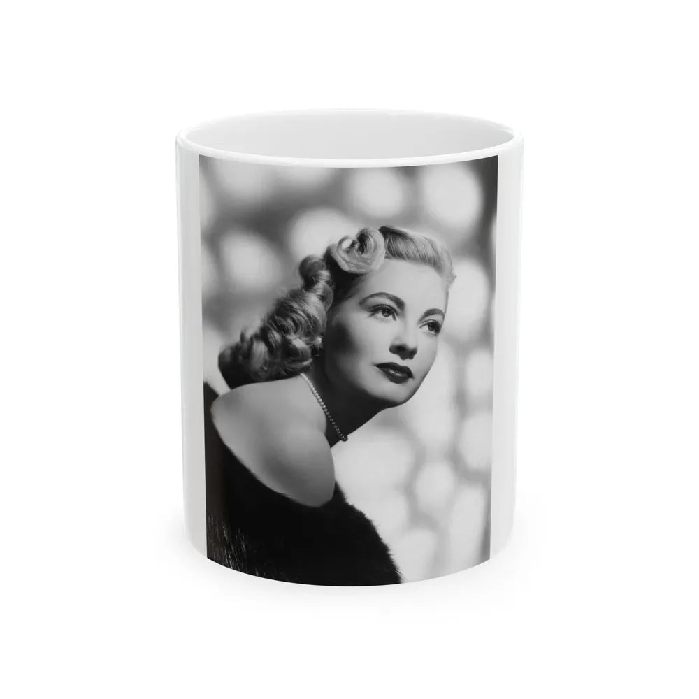 Lori Nelson #104 1 (Vintage Female Icon) White Coffee Mug-11oz-Go Mug Yourself