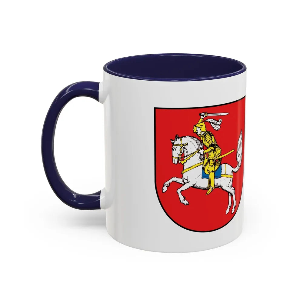 Flag of Dithmarschen Germany - Accent Coffee Mug-Go Mug Yourself