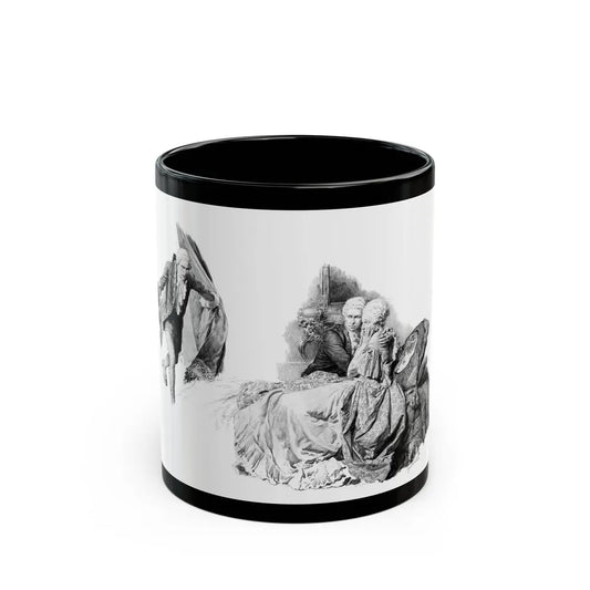 Catherine the Great, Lovers Discovered - Black Coffee Mug-11oz-Go Mug Yourself