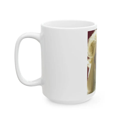 Elizabeth Montgomery #100 (Vintage Female Icon) White Coffee Mug-Go Mug Yourself