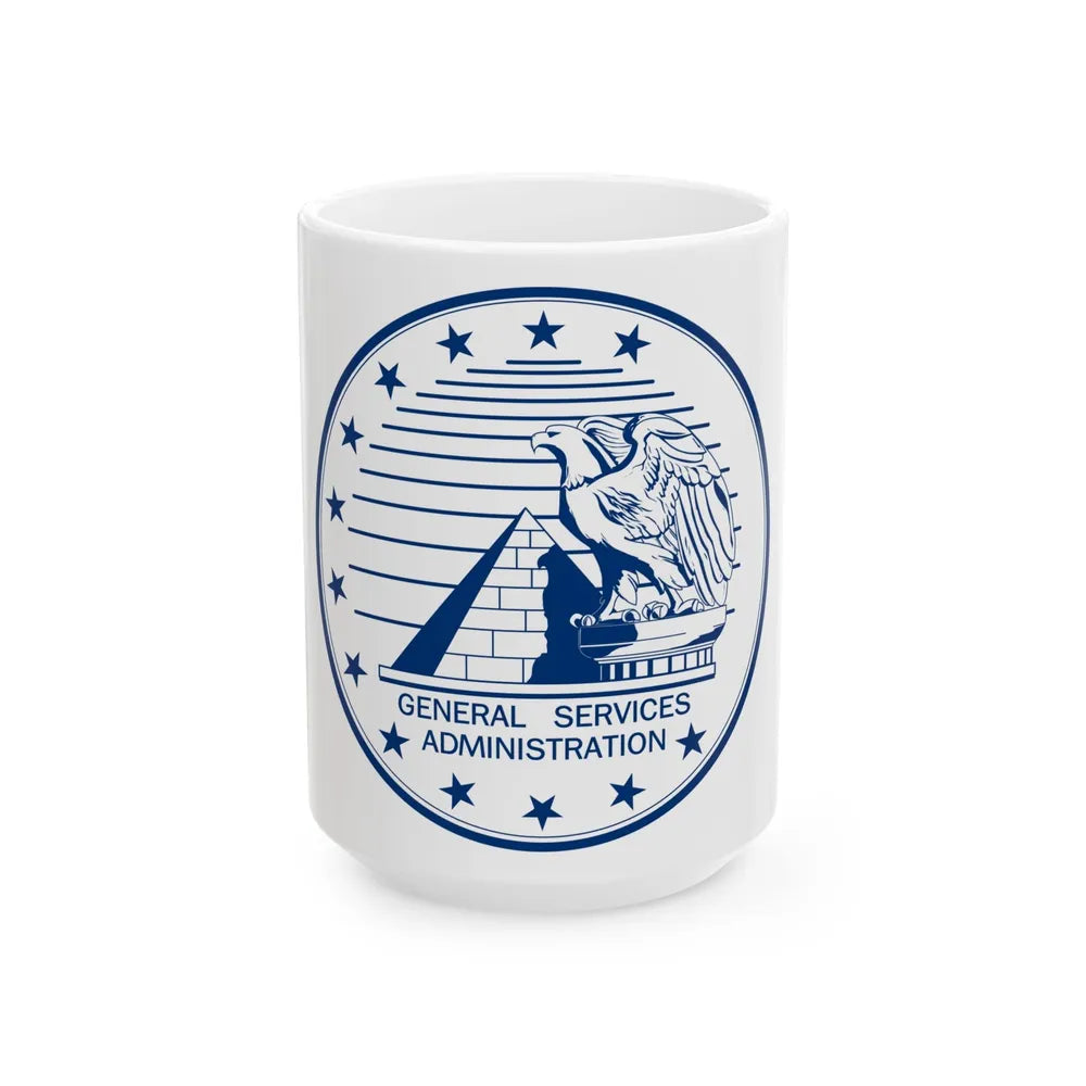 General Services Administration - White Coffee Mug-15oz-Go Mug Yourself