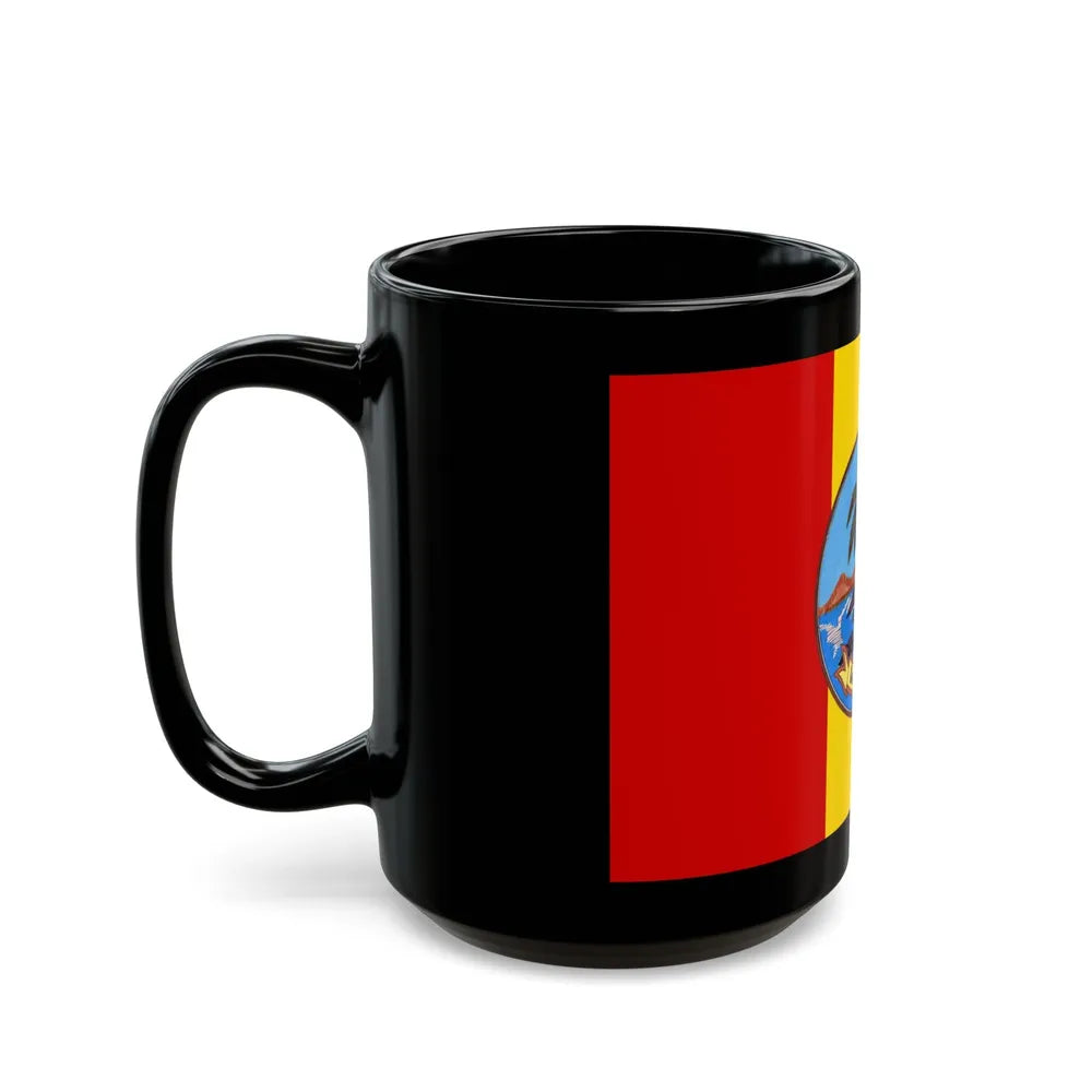 Flag of Rayong Province Thailand - Black Coffee Mug-Go Mug Yourself