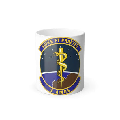 9th Aerospace Medicine Squadron (U.S. Air Force) Color Changing Coffee Mug 11oz - Go Mug Yourself