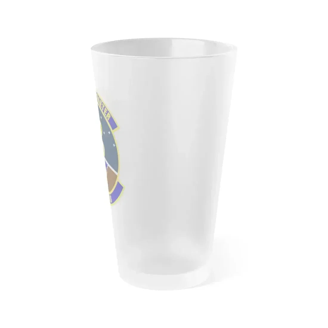 9th Aerospace Medicine Squadron (U.S. Air Force) Frosted Pint Glass 16oz - Go Mug Yourself
