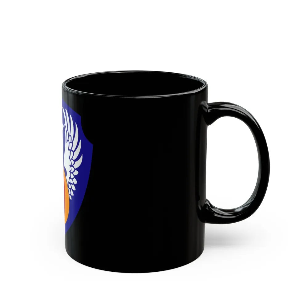 9th Air Force (U.S. Army) Black Coffee Mug-Go Mug Yourself