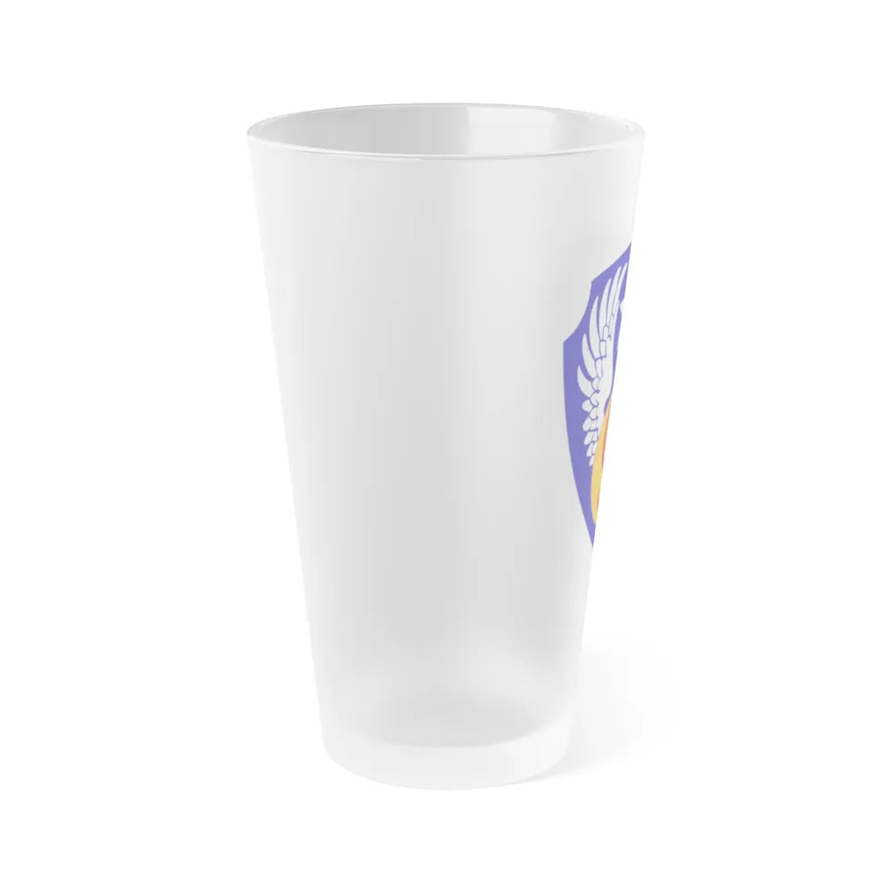 9th Air Force (U.S. Army) Frosted Pint Glass 16oz-Go Mug Yourself