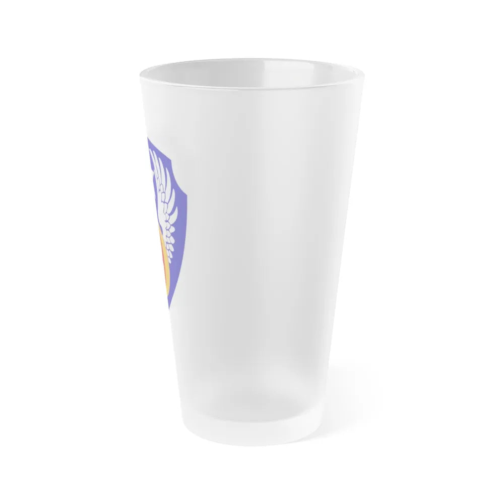 9th Air Force (U.S. Army) Frosted Pint Glass 16oz-Go Mug Yourself