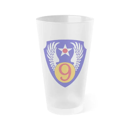 9th Air Force (U.S. Army) Frosted Pint Glass 16oz Default Title - Go Mug Yourself