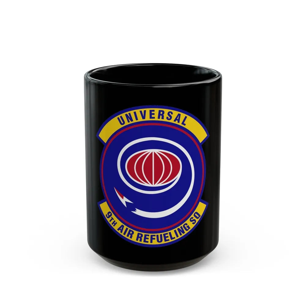 9th Air Refueling Squadron (U.S. Air Force) Black Coffee Mug-15oz-Go Mug Yourself