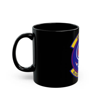 9th Air Refueling Squadron (U.S. Air Force) Black Coffee Mug-Go Mug Yourself