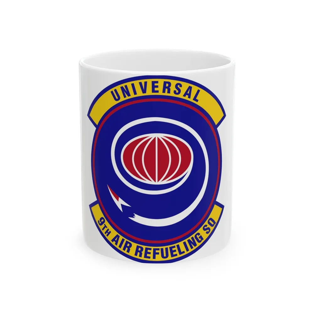 9th Air Refueling Squadron (U.S. Air Force) White Coffee Mug-11oz-Go Mug Yourself