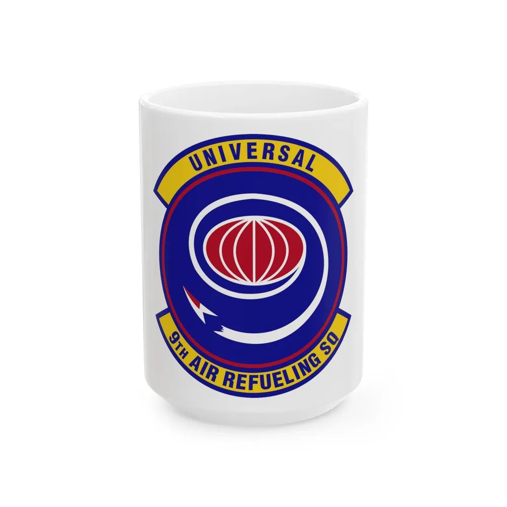 9th Air Refueling Squadron (U.S. Air Force) White Coffee Mug-15oz-Go Mug Yourself