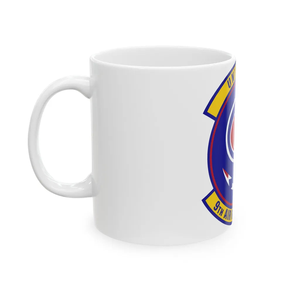 9th Air Refueling Squadron (U.S. Air Force) White Coffee Mug-Go Mug Yourself