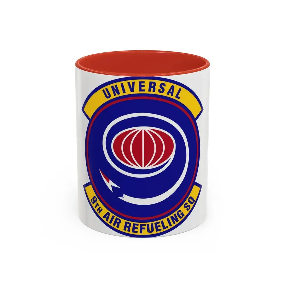 9th Air Refueling Squadron (U.S. Air Force) Accent Coffee Mug 11oz Red - Go Mug Yourself