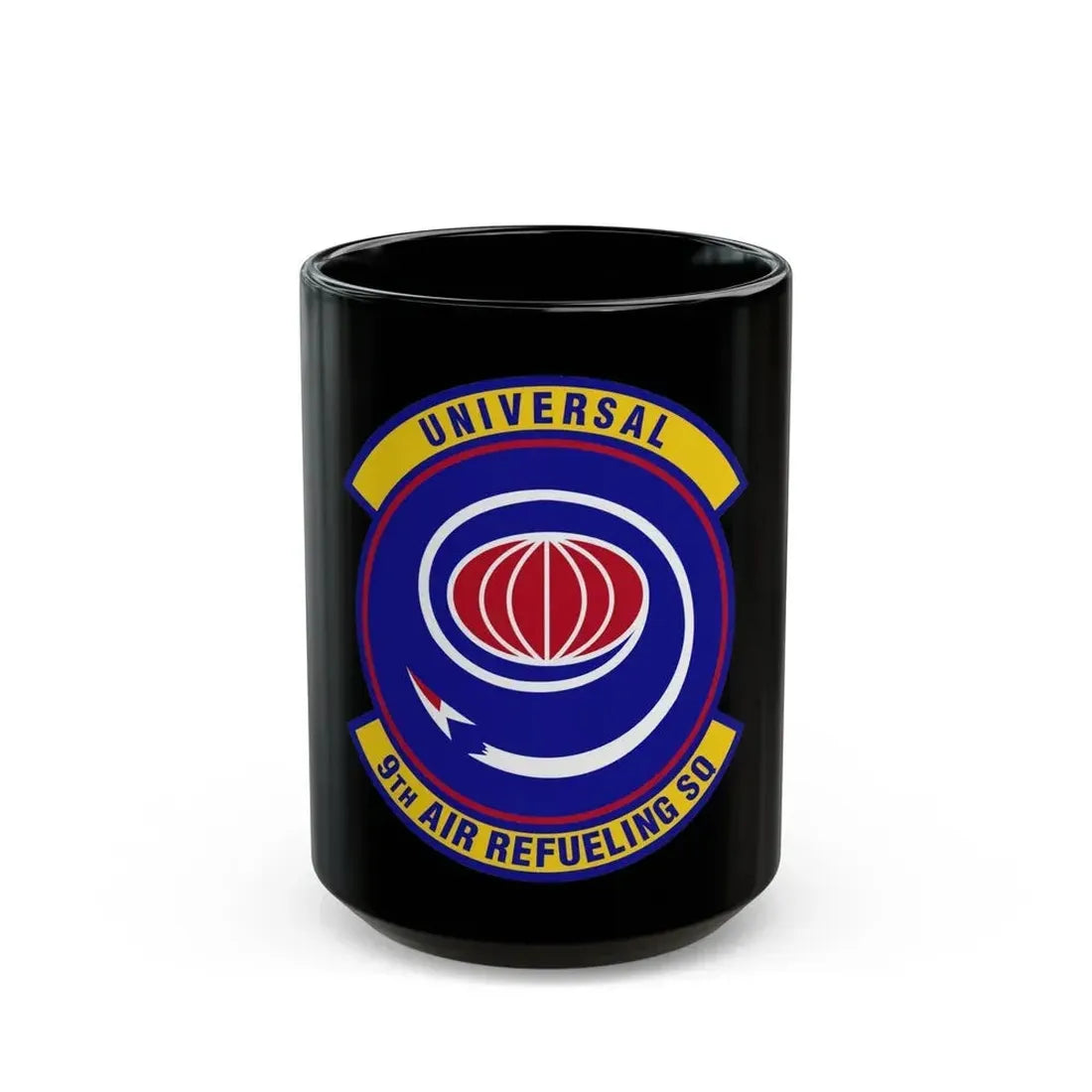 9th Air Refueling Squadron (U.S. Air Force) Black Coffee Mug 15oz - Go Mug Yourself