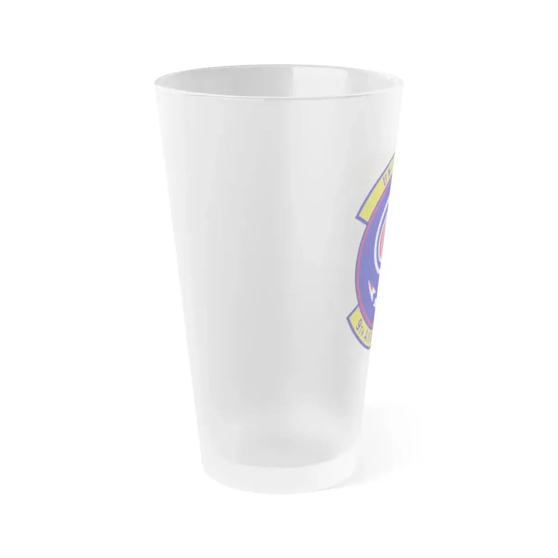 9th Air Refueling Squadron (U.S. Air Force) Frosted Pint Glass 16oz - Go Mug Yourself