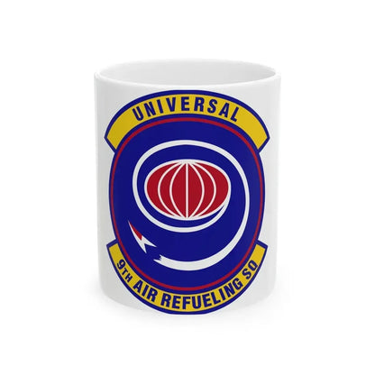 9th Air Refueling Squadron (U.S. Air Force) White Coffee Mug 11oz - Go Mug Yourself