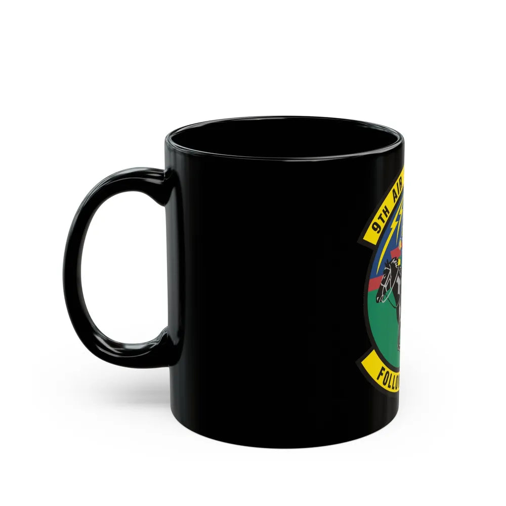 9th Air Support Operations Squadron (U.S. Air Force) Black Coffee Mug-Go Mug Yourself