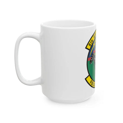 9th Air Support Operations Squadron (U.S. Air Force) White Coffee Mug-Go Mug Yourself