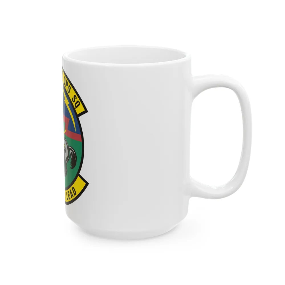 9th Air Support Operations Squadron (U.S. Air Force) White Coffee Mug-Go Mug Yourself