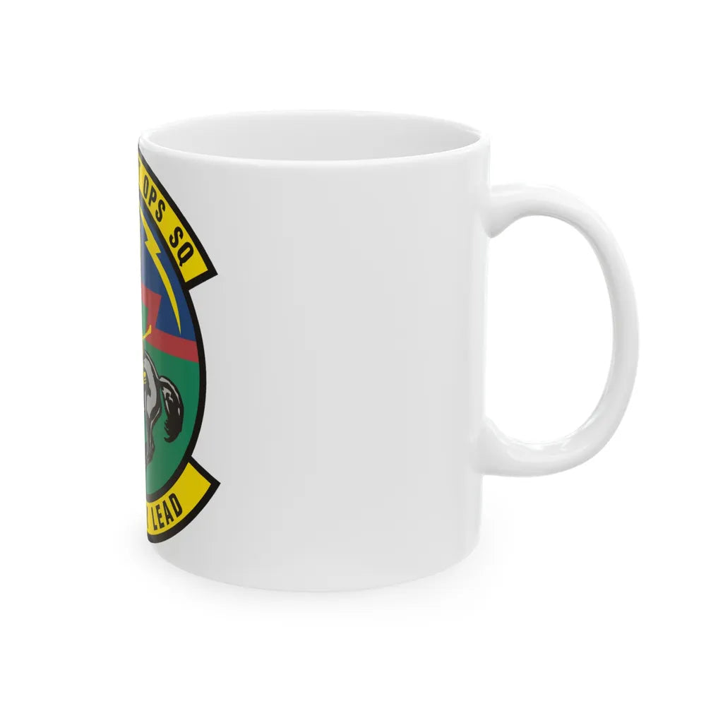 9th Air Support Operations Squadron (U.S. Air Force) White Coffee Mug-Go Mug Yourself