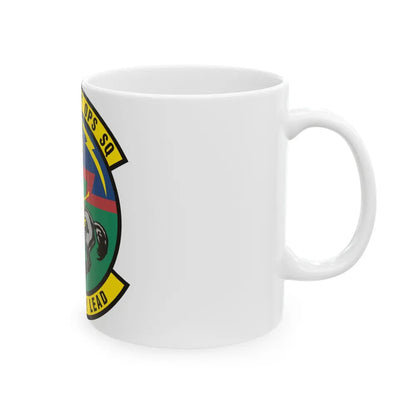 9th Air Support Operations Squadron (U.S. Air Force) White Coffee Mug-Go Mug Yourself