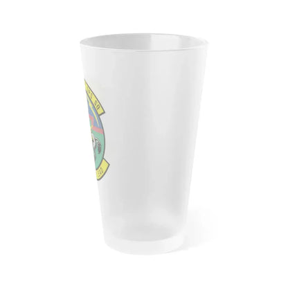 9th Air Support Operations Squadron (U.S. Air Force) Frosted Pint Glass 16oz - Go Mug Yourself