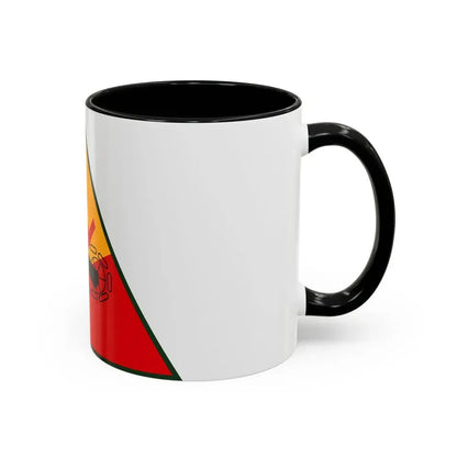 9th Armored Division (U.S. Army) Accent Coffee Mug - Go Mug Yourself