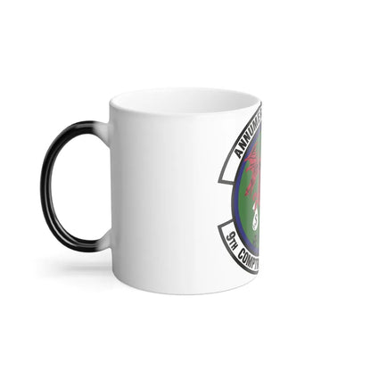 9th Comptroller Squadron (U.S. Air Force) Color Changing Coffee Mug-Go Mug Yourself