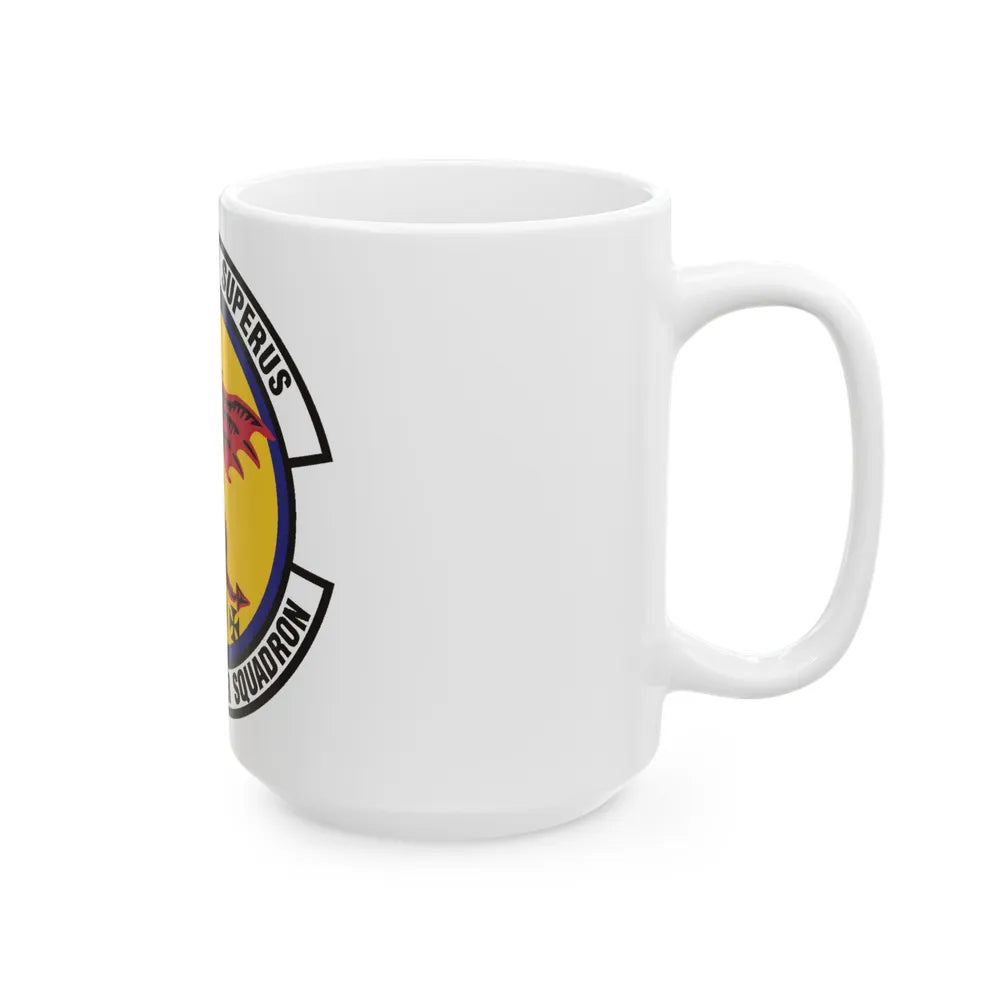 9th Comptroller Squadron (U.S. Air Force) White Coffee Mug-Go Mug Yourself