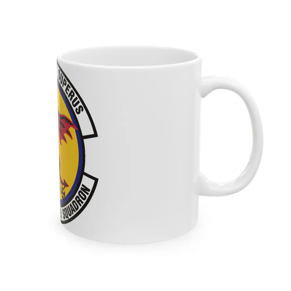 9th Comptroller Squadron (U.S. Air Force) White Coffee Mug-Go Mug Yourself