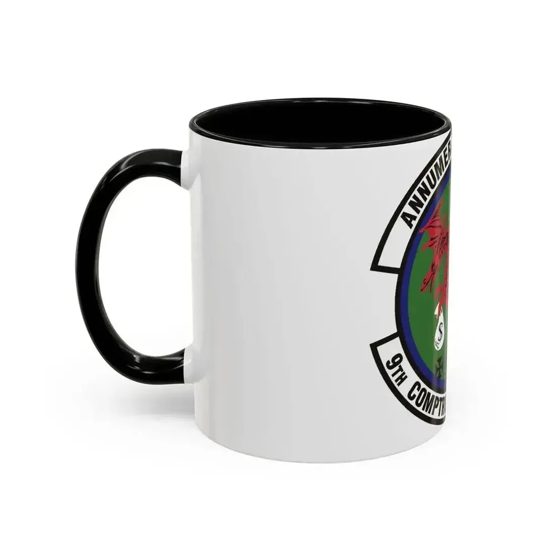 9th Comptroller Squadron (U.S. Air Force) Accent Coffee Mug - Go Mug Yourself