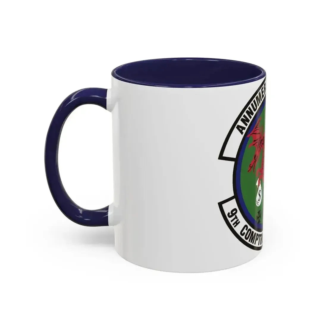 9th Comptroller Squadron (U.S. Air Force) Accent Coffee Mug - Go Mug Yourself