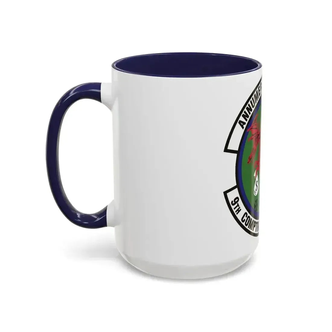 9th Comptroller Squadron (U.S. Air Force) Accent Coffee Mug - Go Mug Yourself