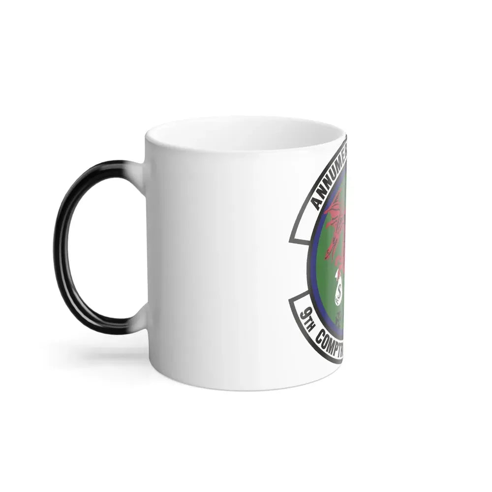 9th Comptroller Squadron (U.S. Air Force) Color Changing Coffee Mug - Go Mug Yourself