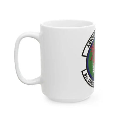 9th Comptroller Squadron (U.S. Air Force) White Coffee Mug - Go Mug Yourself