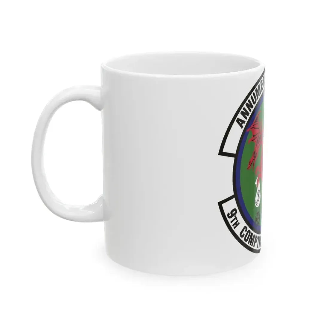9th Comptroller Squadron (U.S. Air Force) White Coffee Mug - Go Mug Yourself